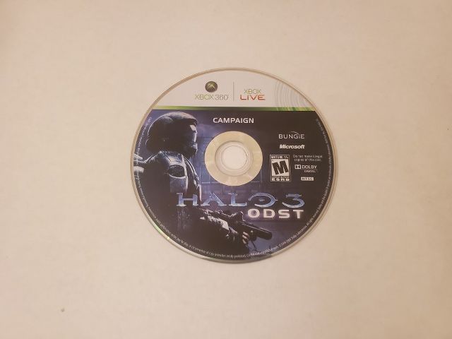Microsoft Xbox 360 Halo 3 ODST Campaign video game