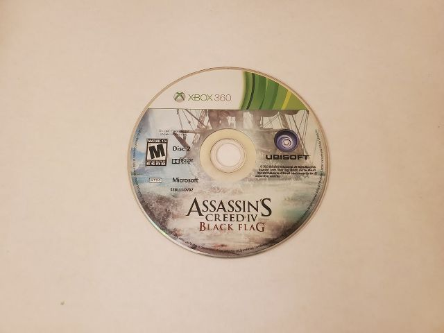 Microsoft Xbox 360 Assassin's Creed IV Black Flag Disc 2 video game