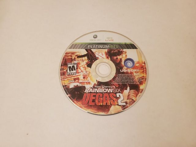 Microsoft Xbox 360 Rainbow Six Vegas 2 Platinum Hits video game