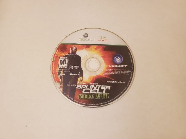 Microsoft Xbox 360 Splinter Cell Double Agent video game