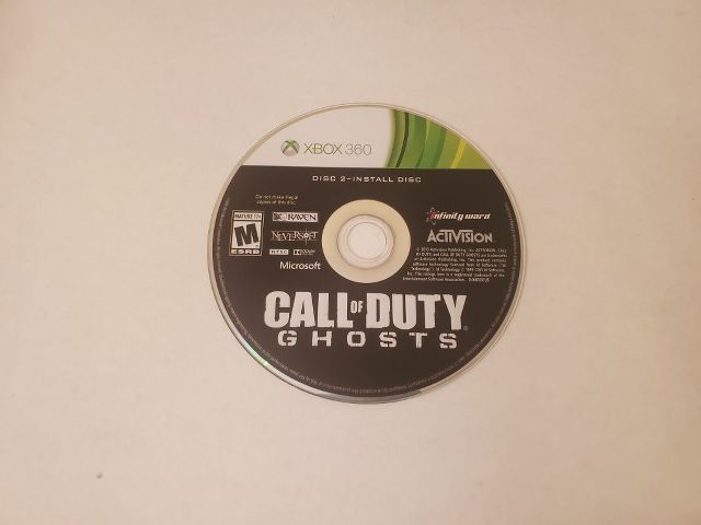 Microsoft Xbox 360 Call of Duty Ghosts Disc 2 video game