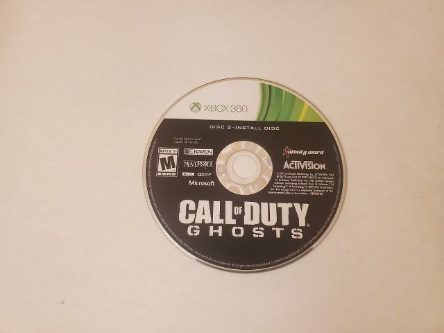 Microsoft Xbox 360 Call of Duty Ghosts Disc 2 video game