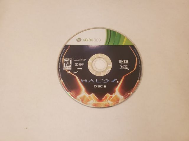 Microsoft Xbox 360 Halo 4 Disc 2 video game