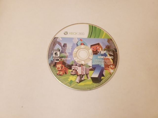 Microsoft Xbox 360 Minecraft video game
