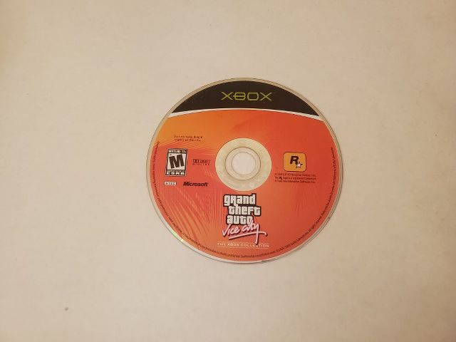 Microsoft Xbox Grand Theft Auto Vice City video game
