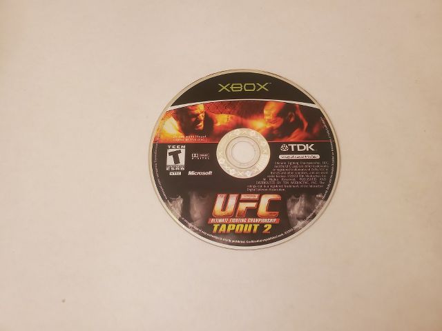 Microsoft Xbox UFC Tapout 2 video game