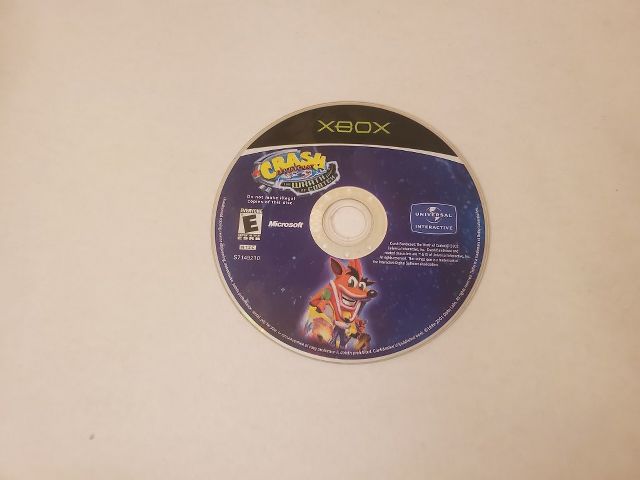 Microsoft Xbox Crash Bandicoot Wrath of Cortex video game