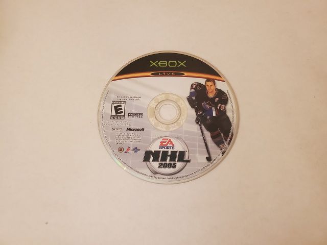 Microsoft Xbox NHL 2005 video game