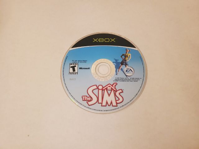 Microsoft Xbox The Sims video game