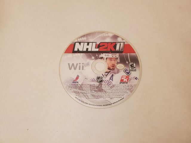 Nintendo Wii NHL 2K11 video game