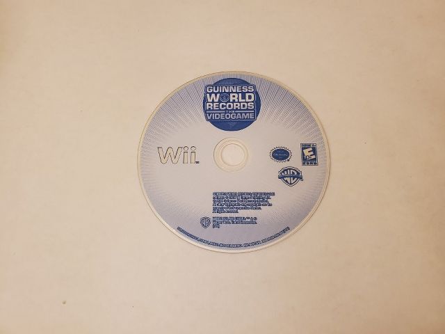 Nintendo Wii Guinness World Records The Video Game video game