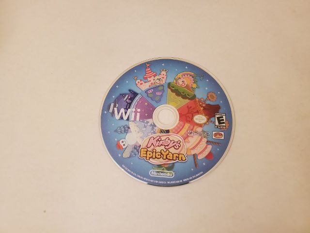 Nintendo Wii Kirby's Epic Yarn video game