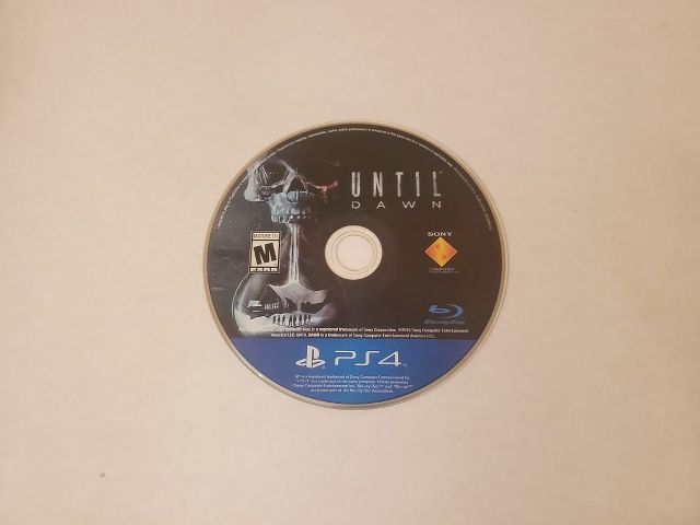 Sony Playstation 4 Until Dawn video game