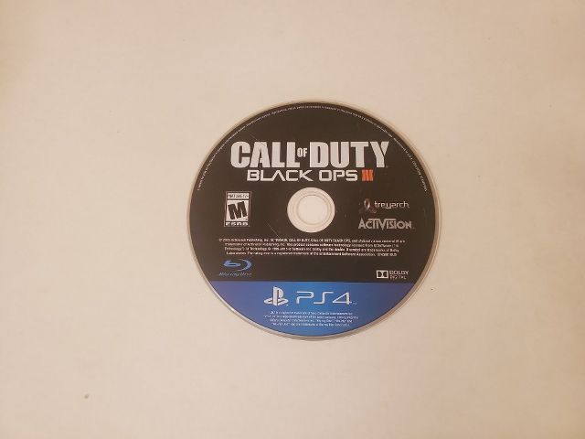 Sony Playstation 4 Call of Duty Black Ops III video game