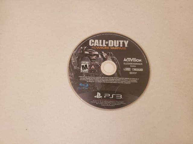Sony Playstation 3 Call of Duty Advanced Warfare video game