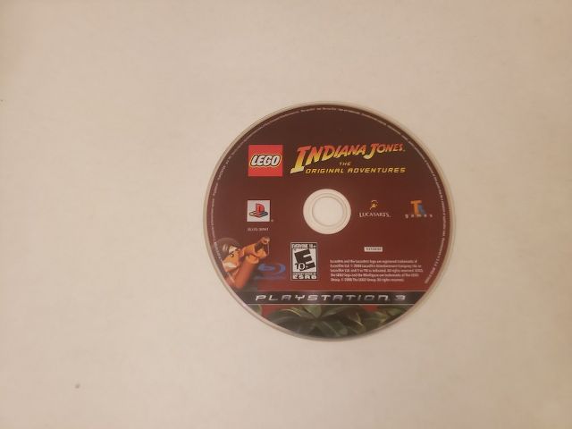 Sony Playstation 3 Lego Indiana Jones video game