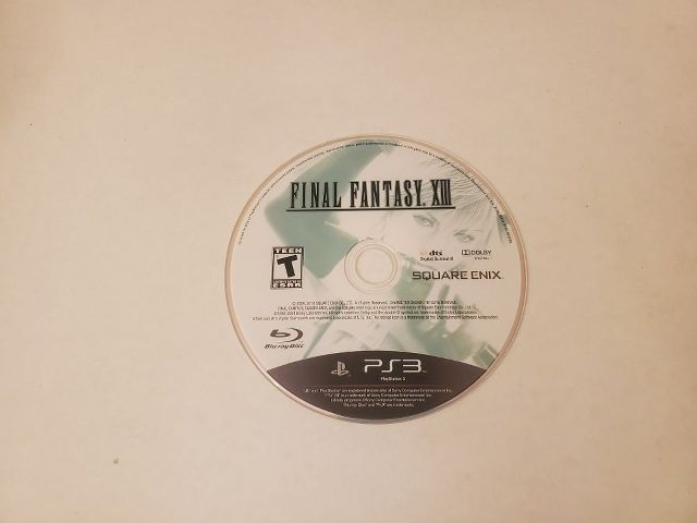 Sony Playstation 3 Final Fantasy XIII video game