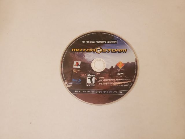 Sony Playstation 3 Motorstorm Not For Resale video game