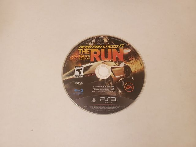Sony Playstation 3 Need for Speed The Run Limited Edition video game