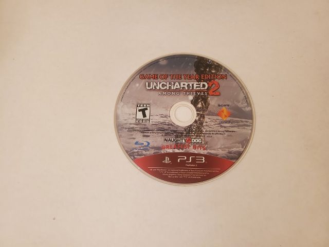 Sony Playstation 3 Uncharted 2 Among Thieves Game of the Year Edition Greatest Hits video game