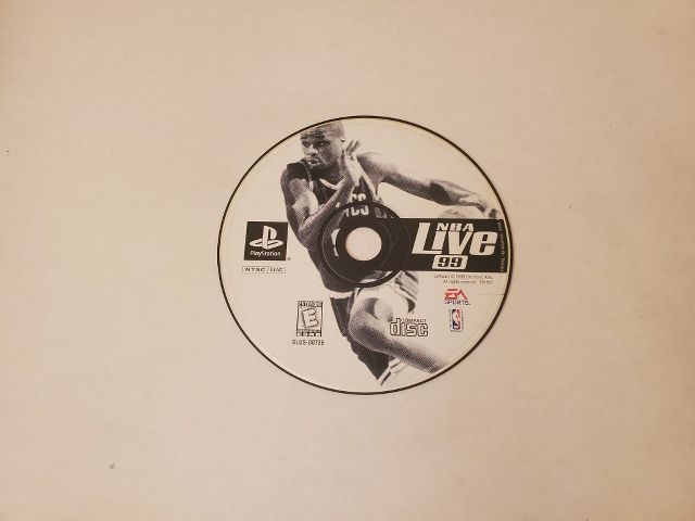 Sony Playstation 1 NBA Live 99 video game