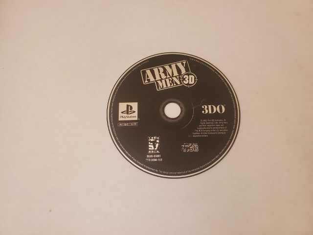 Sony Playstation 1 Army Men 3D video game
