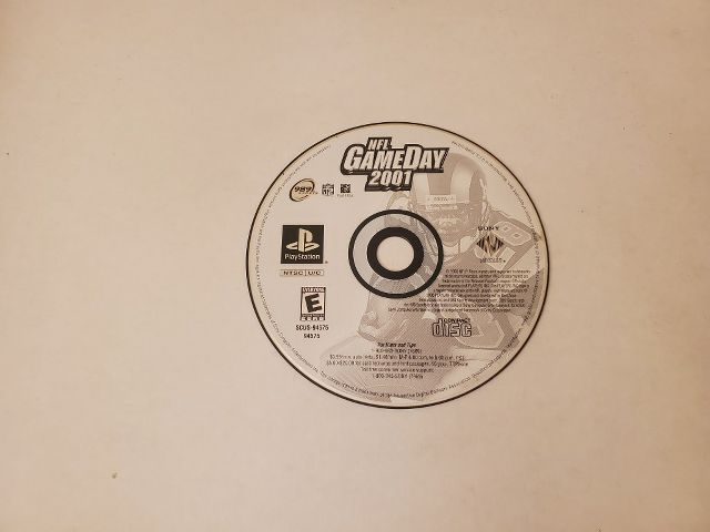 Sony Playstation 1 NFL Game Day 2001 video game