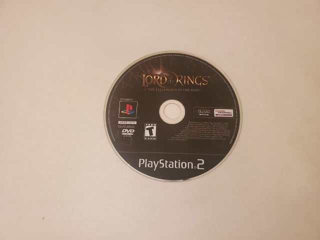 Sony Playstation 2 The Lord of the Rings The Fellowship of the Ring video game