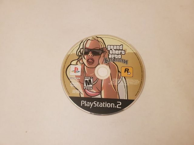 Sony Playstation 2 Grand Theft Auto San Andreas video game