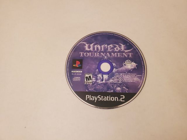 Sony Playstation 2 Unreal Tournament video game