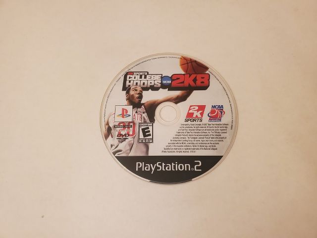 Sony Playstation 2 College Hoops 2K8 video game