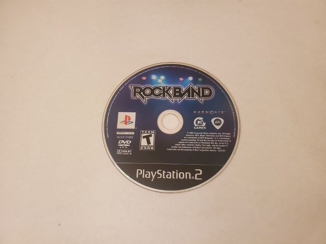 Sony Playstation 2 Rockband video game