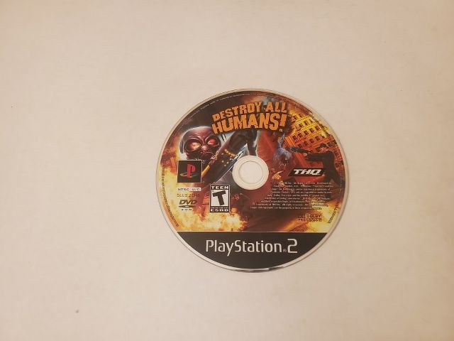 Sony Playstation 2 Destroy All Humans! video game