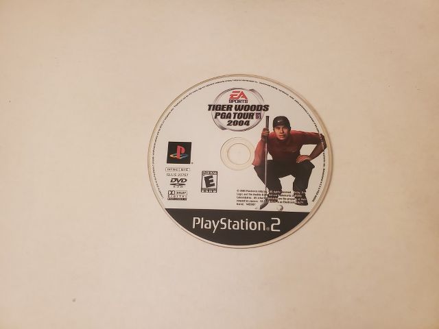 Sony Playstation 2 Tiger Woods PGA Tour 2004 video game