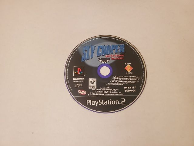 Sony Playstation 2 Sly Cooper and the Thievius Raccoonus video game
