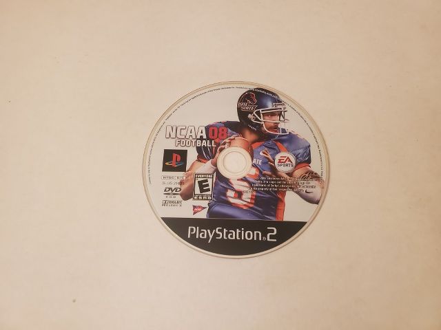 Sony Playstation 2 NCAA 08 Football video game