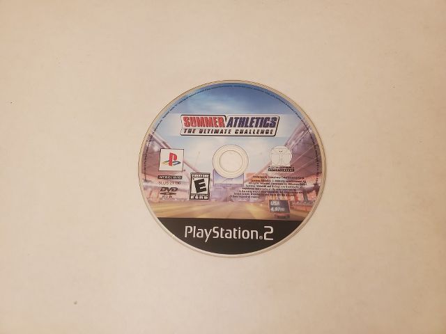 Sony Playstation 2 Summer Athletics The Ultimate Challenge video game