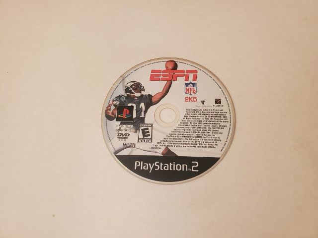 Sony Playstation 2 NFL 2K5 video game