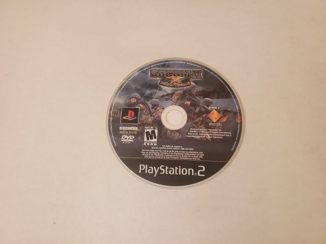 Sony Playstation 2 SOCOM II video game