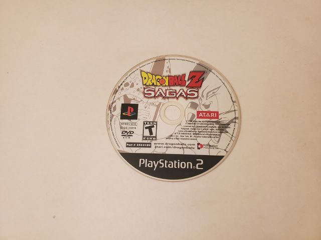 Sony Playstation 2 Dragonball Z Sagas video game