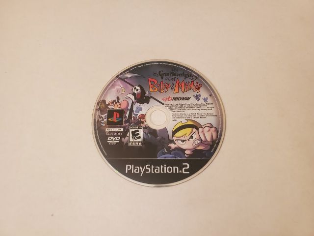 Sony Playstation 2 Billy & Mandy video game