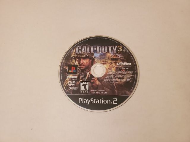 Sony Playstation 2 Call of Duty 3 video game