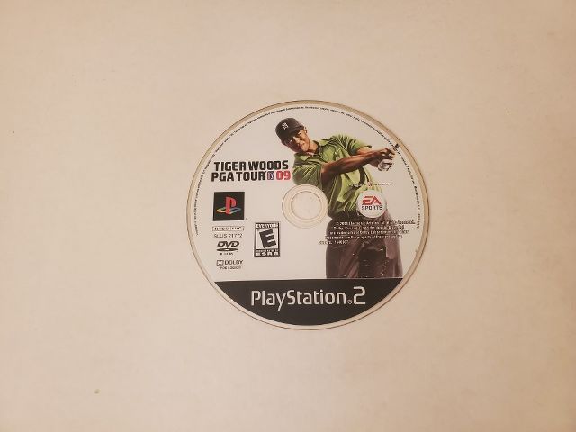 Sony Playstation 2 Tiger Woods PGA Tour 09 video game