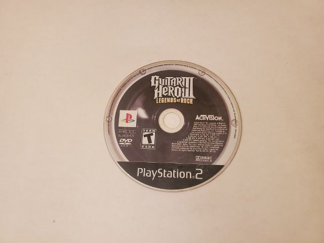Sony Playstation 2 Guitar Hero III Legends of Rock video game