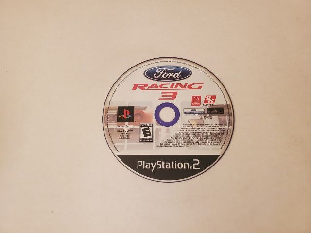 Sony Playstation 2 Ford Racing 3 video game