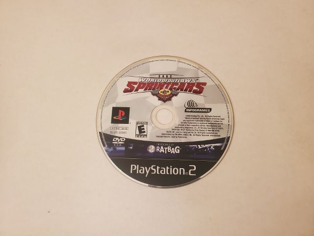 Sony Playstation 2 World of Outlaws Sprint Cars video game