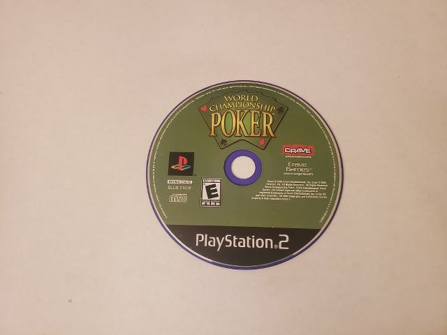 Sony Playstation 2 World Championship Poker video game