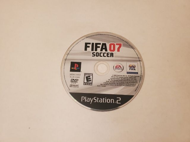 Sony Playstation 2 Fifa 07 Soccer video game