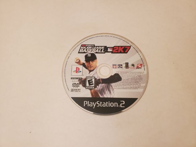 Sony Playstation 2 Major League Baseball 2K7 video game
