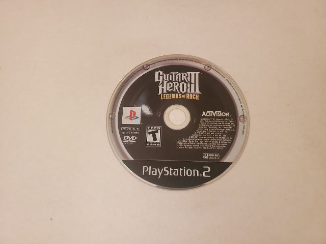 Sony Playstation 2 Guitar Hero III Legends of Rock video game